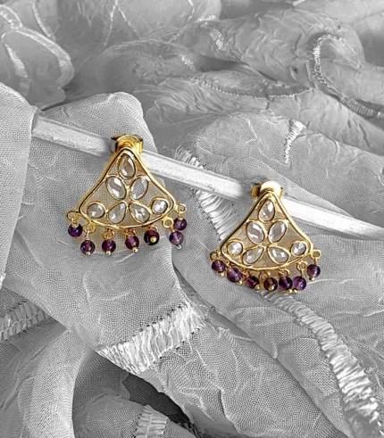 chandelier earrings amethyst