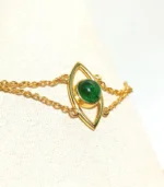 eye bracelet green side