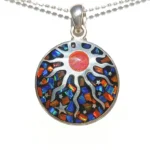 Sun confetti necklace Mexican