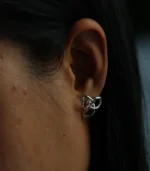 Earrings-Loop silver