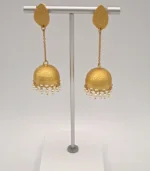Jhumka Earrings-Pearl women's earrings