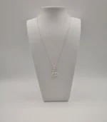 Women's Necklace-Loop silver