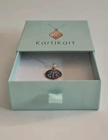 Kartikart Sun Necklace-Confetti