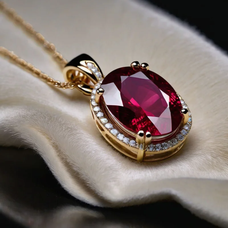ruby doublet jewelry