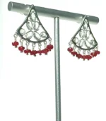 chandelier silver earrings silver