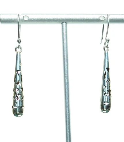 cylinder earrings front