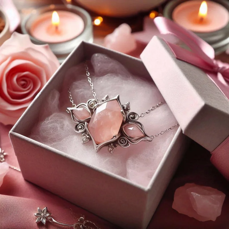 1 pink birthstone ring