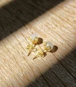White Jade Earrings