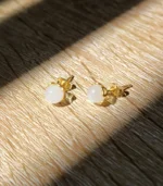 White Jade Earrings