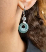 blue jade earrings