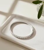 Rectangular CZ Bangle — Stainless Steel - Image 8