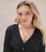 Dainty Gold Crystal Pendant Necklace - Image 3