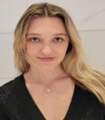 Gold Sunflower Crystal Pendant Necklace - Image 2