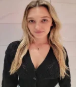 Gold Multi-Stone Frame Pendant Necklace - Image 2