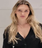 Gold Heartbeat Crystal Drop Necklace - Image 2