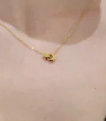 Gold Moon and Star Pendant Necklace - Image 4