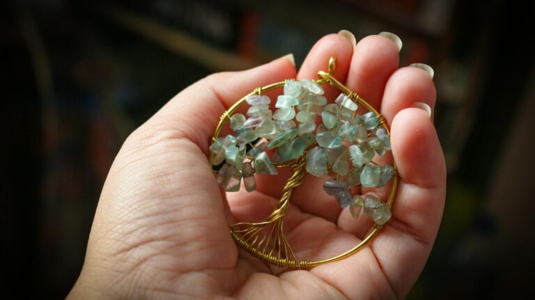 aquamarine pendant
