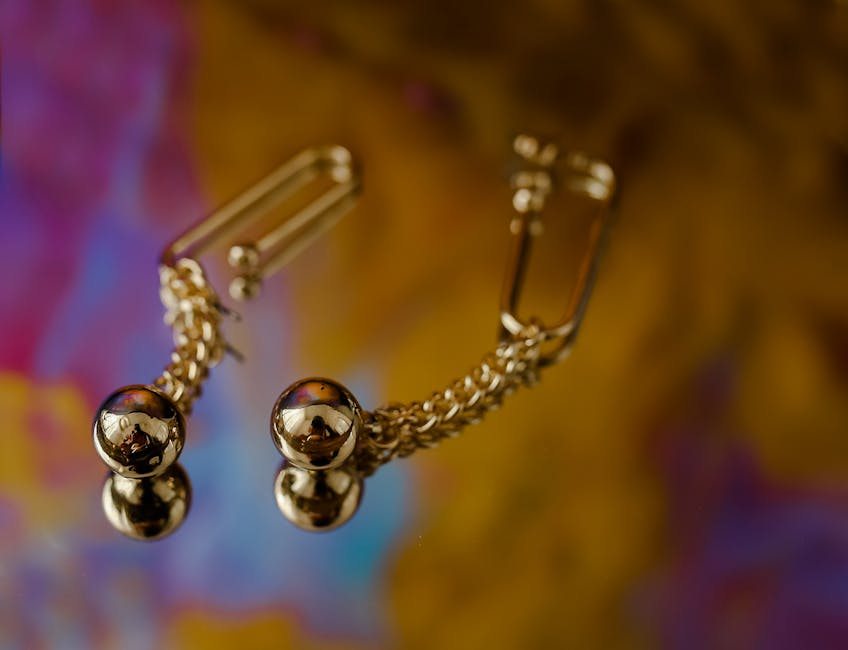 3-layer gold and turquoise necklace set with sunburst pendant in 18K gold plated stainless steel