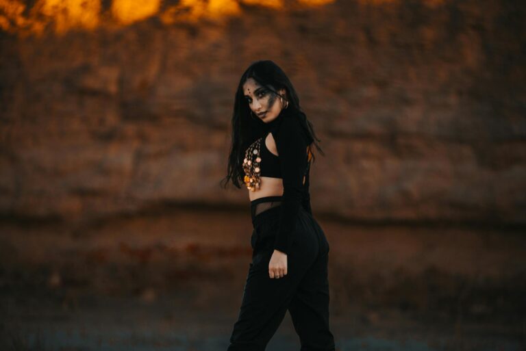 gold jewelry black
