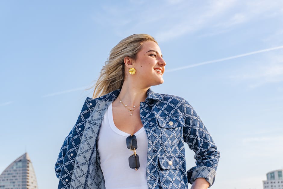 2-layer gold sunburst necklace set in 18K gold plated stainless steel