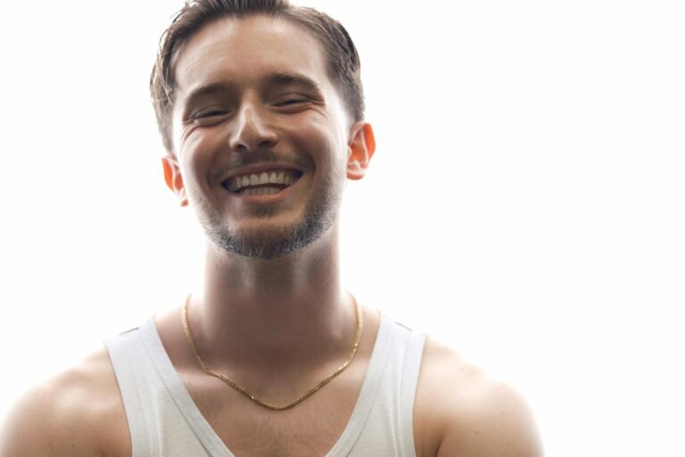 dainty necklace men