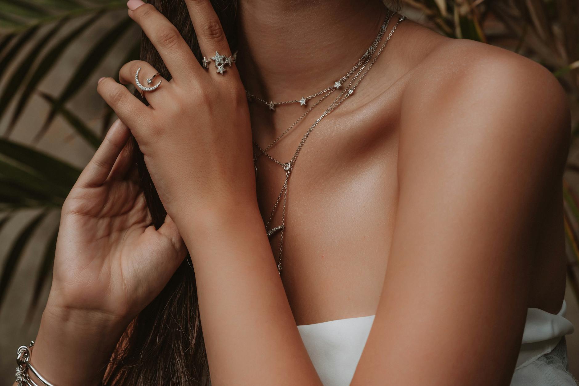 layer dainty necklaces