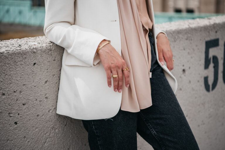 jewelry white blazer