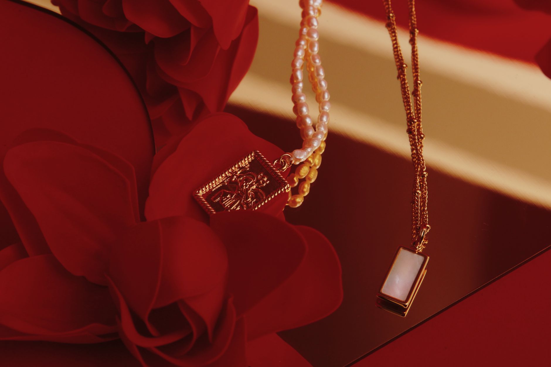 muted gold jewelry