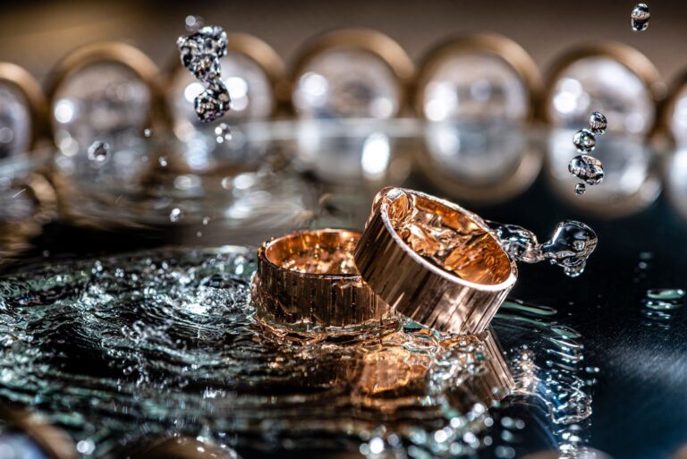 waterproof gold plated