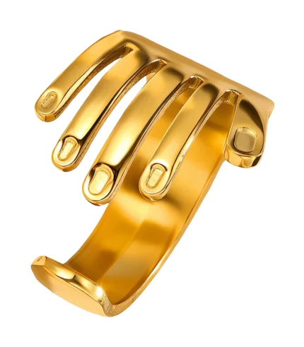 gold hug ring
