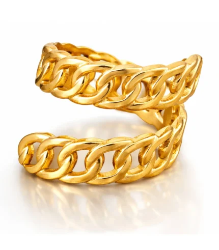 chunky gold ring