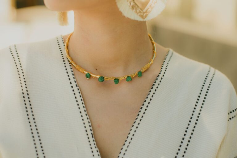 jade bead necklace