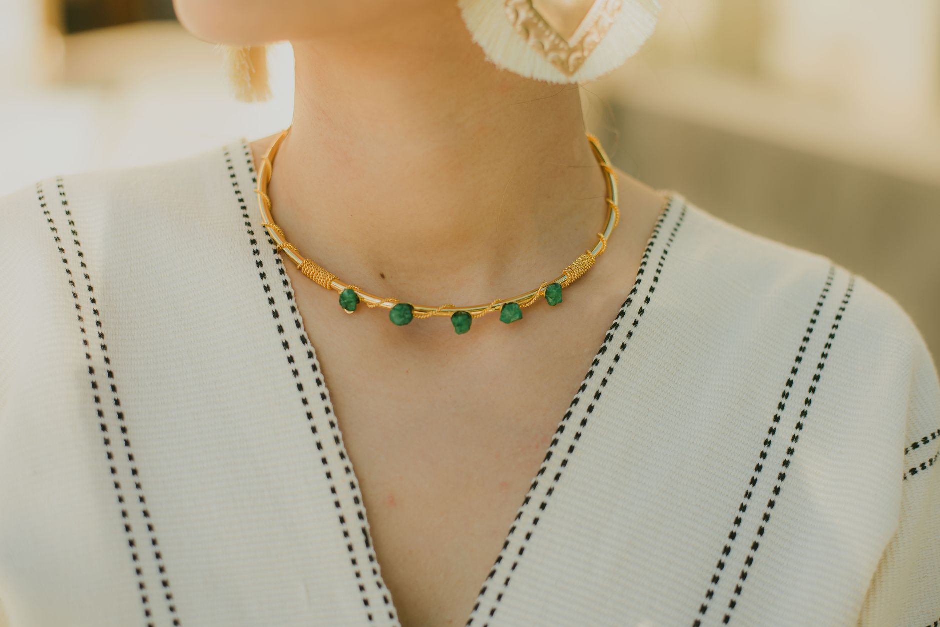 jade bead necklace