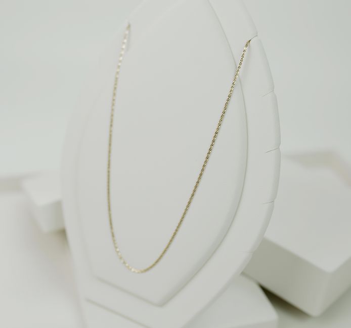 gold open star necklace
