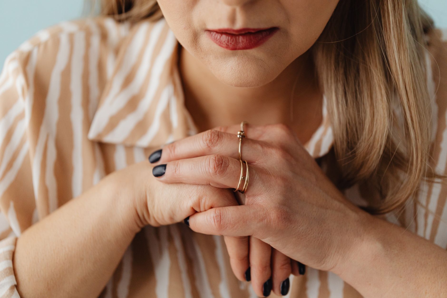maintain gold ring