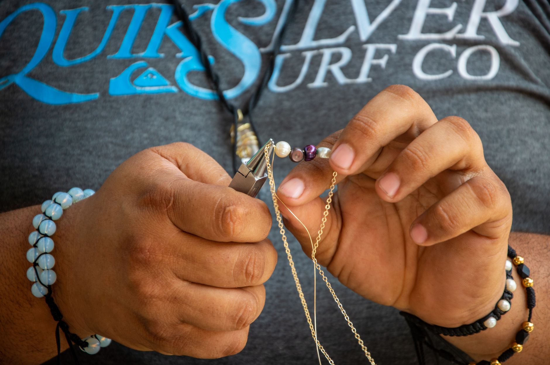 beaded bracelet care