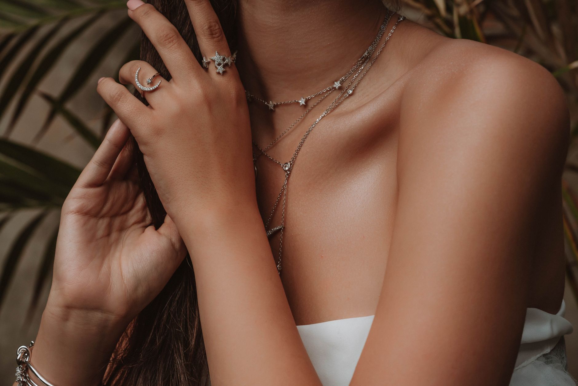 dainty star necklace